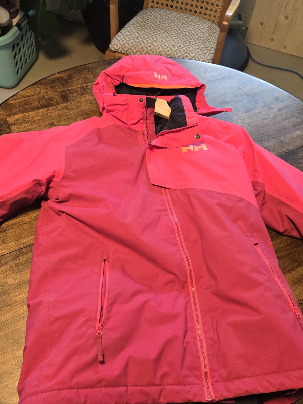 Helly Hansen Kids' Bright Pink Waterproof Winter Jacket